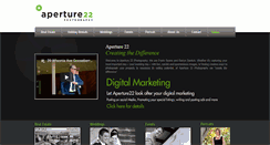 Desktop Screenshot of aperture22.com.au